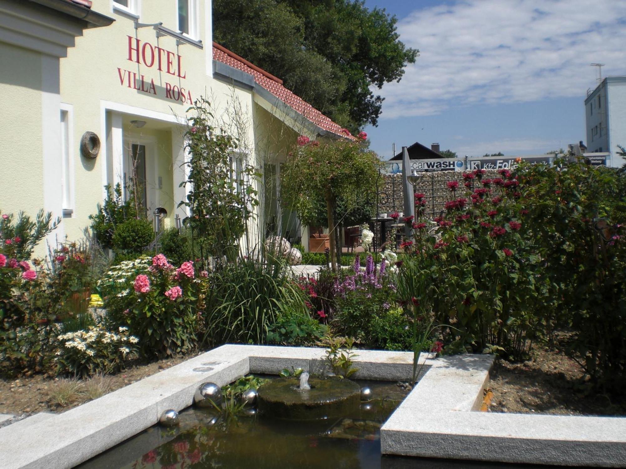 Hotel Villa Rosa Allershausen Exterior photo